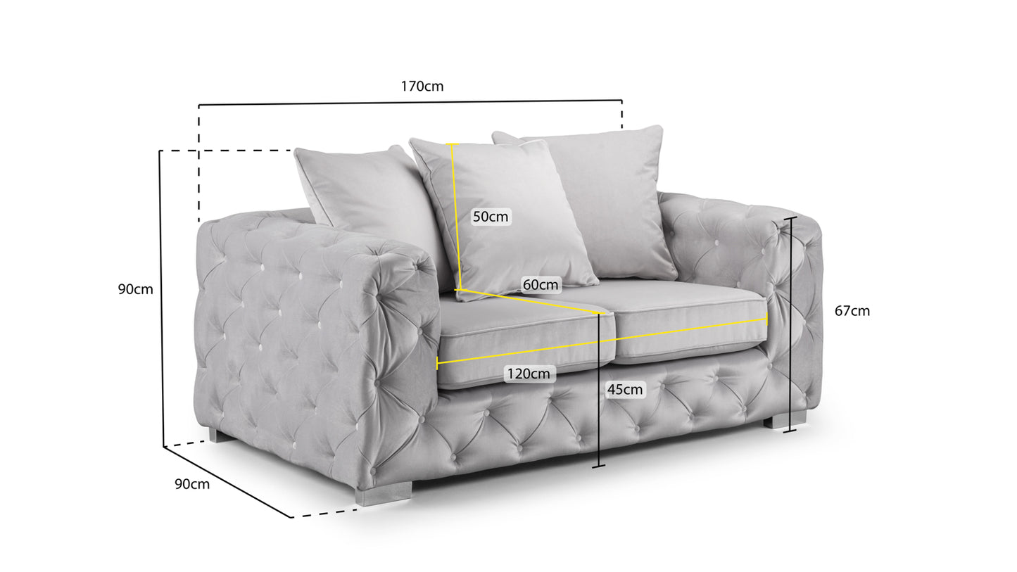 Artemis Luxe Sofa - 2 & 3 Seater Sofa