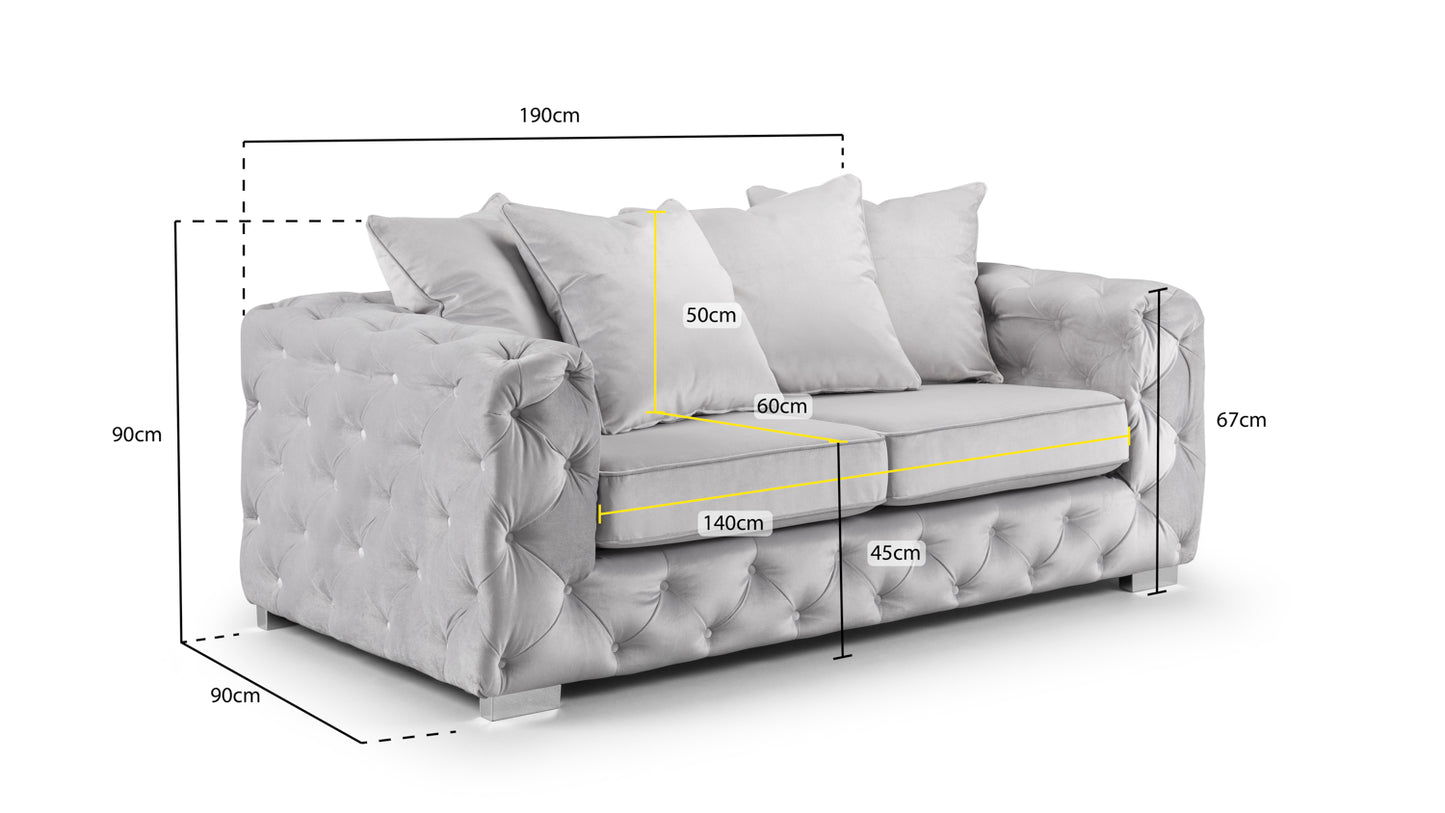 Artemis Luxe Sofa - 2 & 3 Seater Sofa