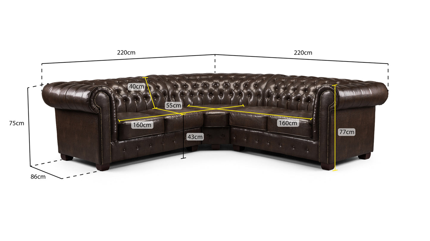 Regal Luxe Sofa - Corner Sofa