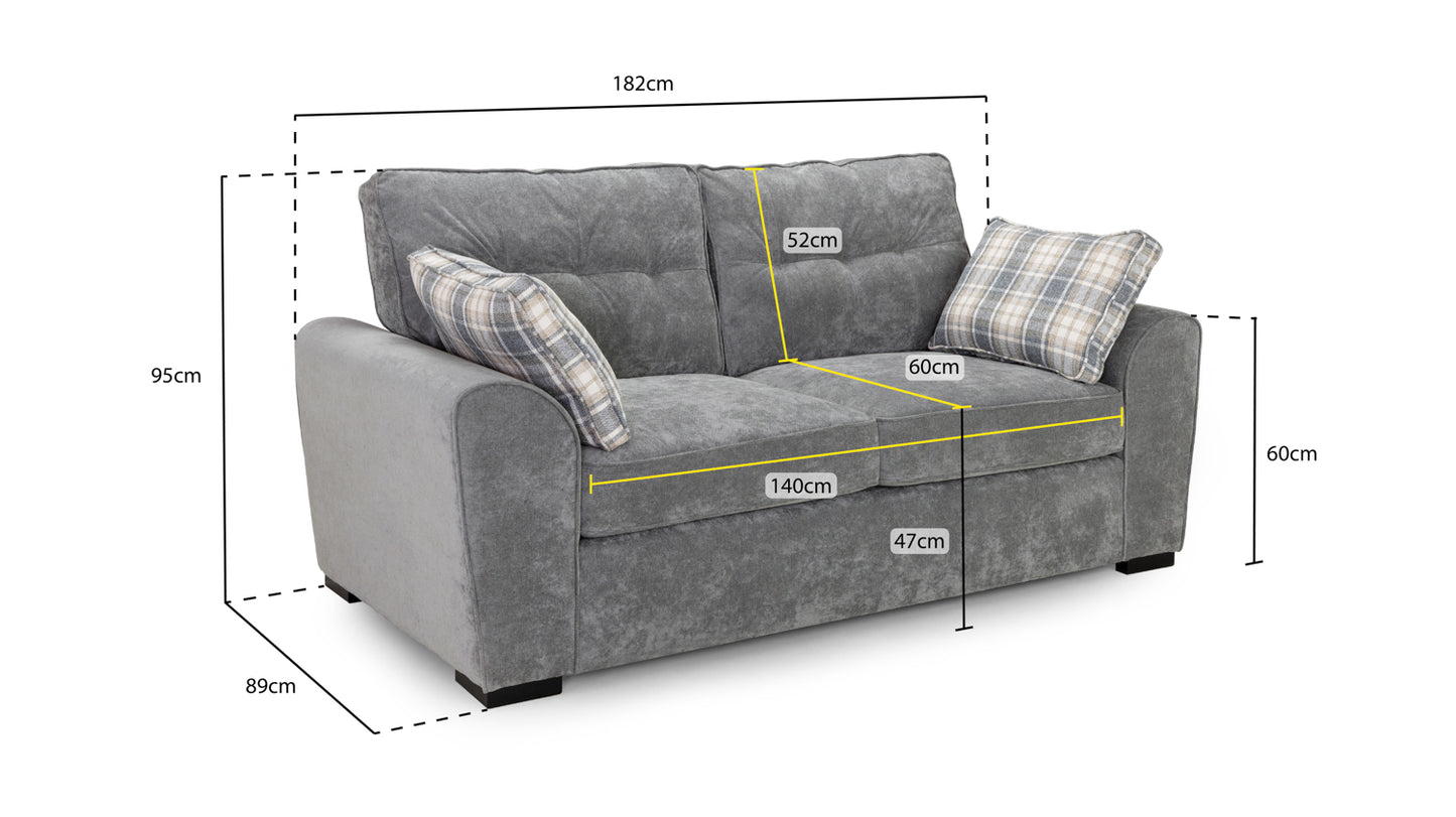 Maxwell Luxe Sofa - 2 & 3 Seater Sofa