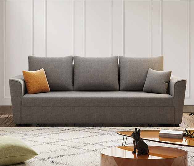 Serenity Sleeper Sofa - Premium Linen Elegance