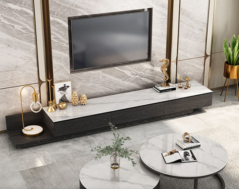 Gibs Harmony: Sintered Stone TV Stand - TV Stand