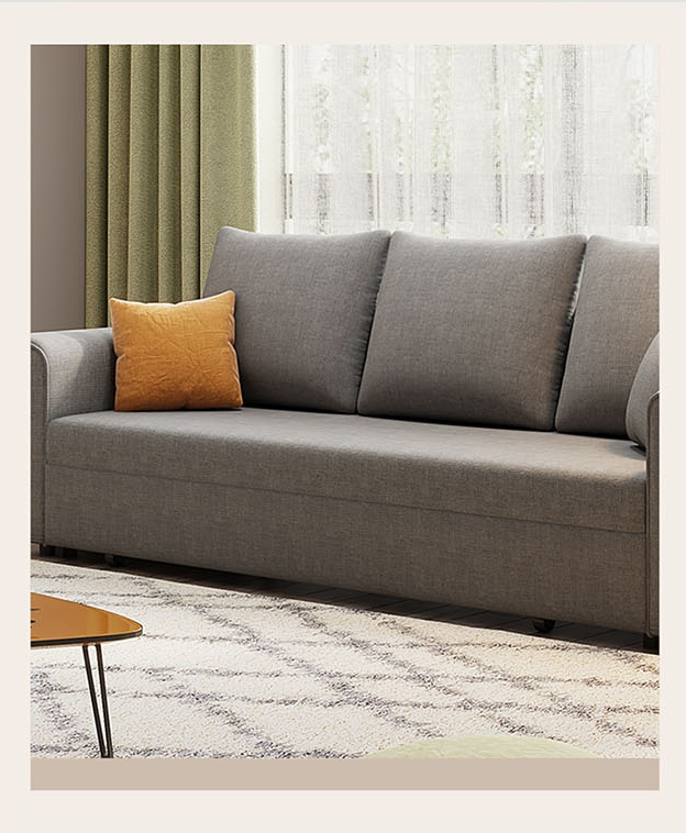 Serenity Sleeper Sofa - Premium Linen Elegance